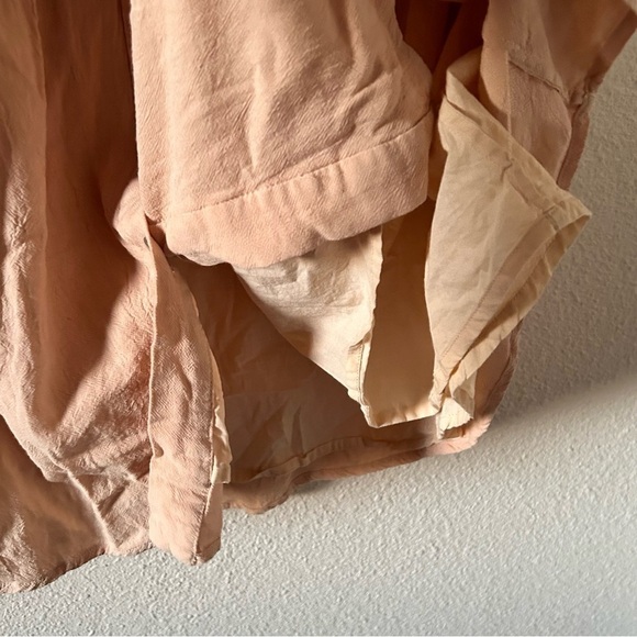 Amaryllis x Ashlee Nichols Dolman sleeve Button Front Babydoll Dress Sz Small - Picture 7 of 11